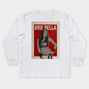 Brie Bella Vintage Kids Long Sleeve T-Shirt